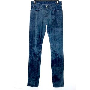 Helmut Lang Acid Wash Skinny Jeans Blue Size 25
